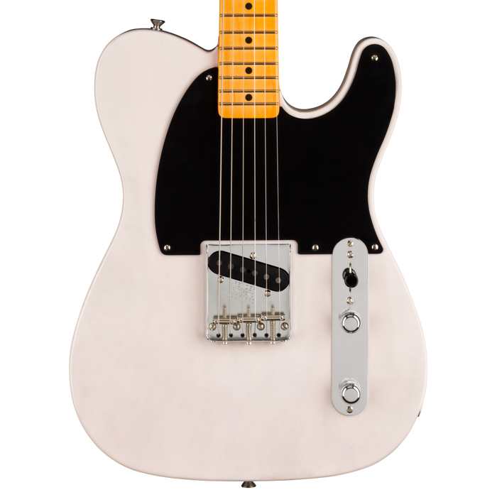 Fender 70th Anniversary Esquire Maple Fingerboard White Blonde Electric Guitar With Case