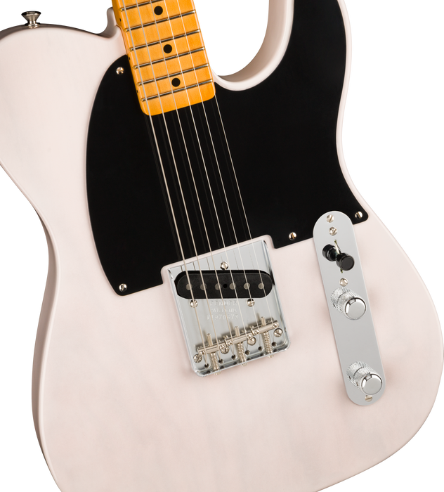 Fender 70th Anniversary Esquire Maple Fingerboard White Blonde Electric Guitar With Case