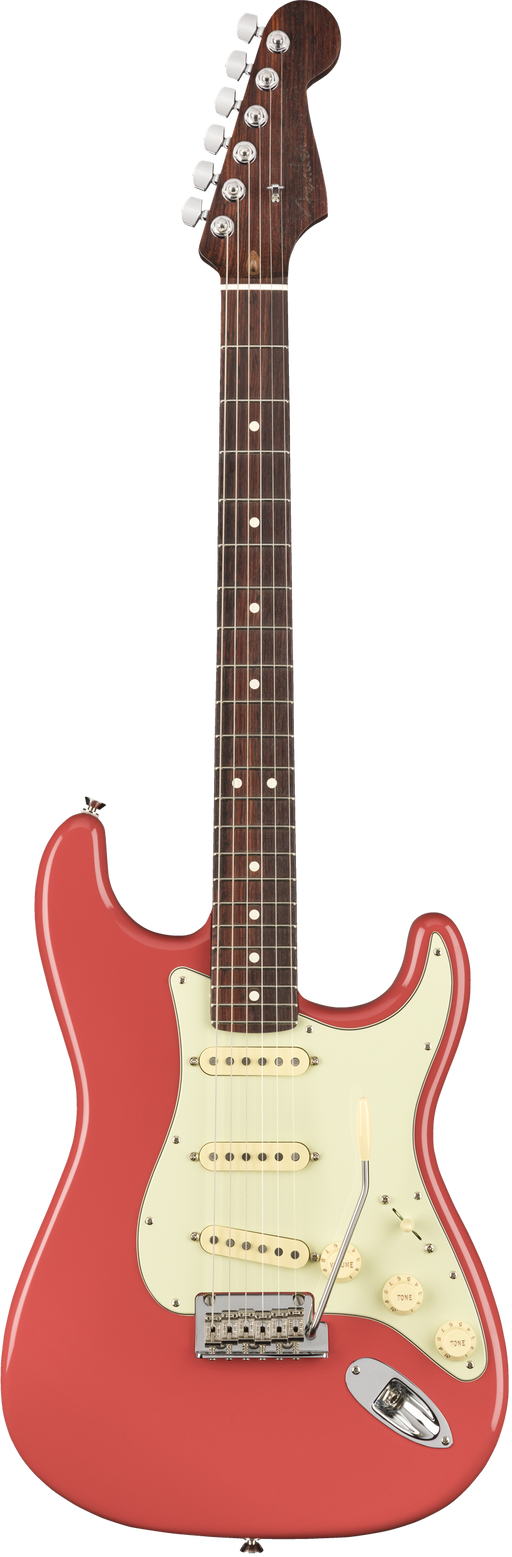 Fender Limited Edition American Professional Stratocaster Solid Rosewood Neck Fiesta Red Electric Guitar
