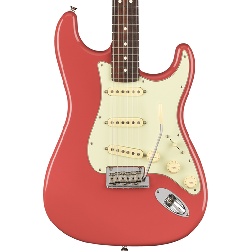 Fender Limited Edition American Professional Stratocaster Solid Rosewood Neck Fiesta Red Electric Guitar