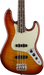 DISC - Fender Limited Edition Exotic Collection American Professional Jazz Bass Flametop With Case