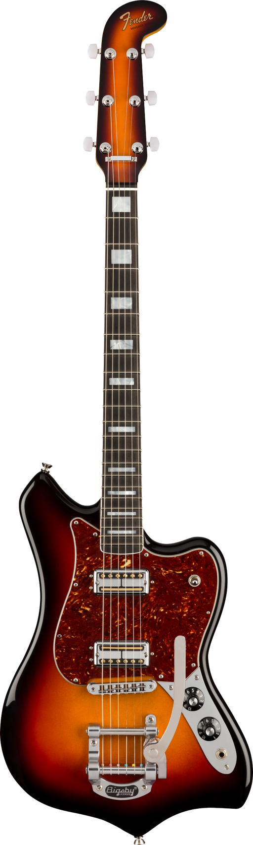 Fender Parallel Universe Volume II Maverick Dorado Ebony Fingerboard Ultraburst Electric Guitar