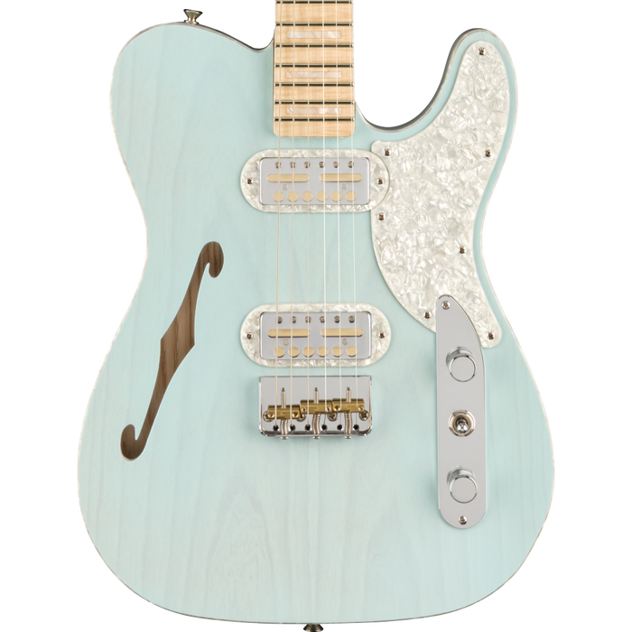 Fender Parallel Universe II Tele Mágico Maple Fingerboard Transparent Daphne Blue Electric Guitar