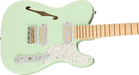 Fender Parallel Universe II Tele Mágico Maple Fingerboard Transparent Surf Green