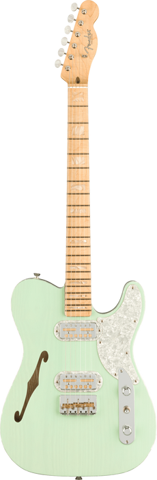 Fender Parallel Universe II Tele Mágico Maple Fingerboard Transparent Surf Green