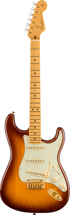 Fender 75th Anniversary Commemorative Stratocaster Maple Fingerboard 2-Color Bourbon Burst Electric Guitar