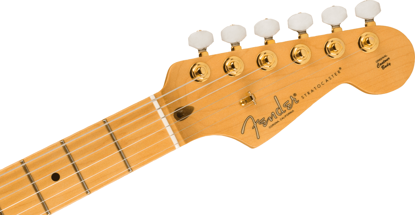 Fender 75th Anniversary Commemorative Stratocaster Maple Fingerboard 2-Color Bourbon Burst Electric Guitar