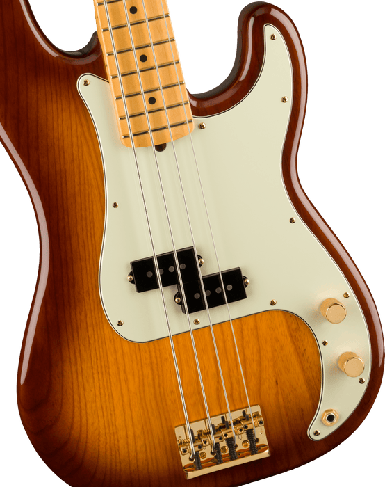 Fender 75th Anniversary Commemorative Precision Bass Maple Fingerboard 2-Color Bourbon Burst