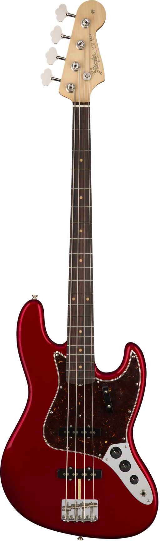 Fender American Original '60s Jazz Bass Rosewood Fingerboard - Candy Apple Red