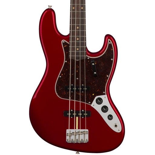 Fender American Original '60s Jazz Bass Rosewood Fingerboard - Candy Apple Red