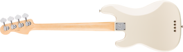 DISC - Fender American Pro Precision Bass Maple Fingerboard Olympic White Bass With Case