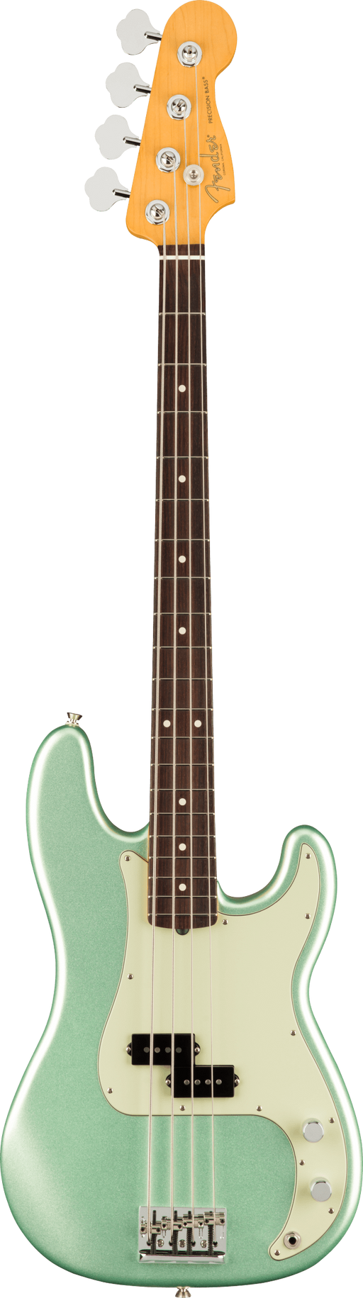 Fender American Professional II Precision Bass Rosewood Fingerboard Mystic Surf Green With Case