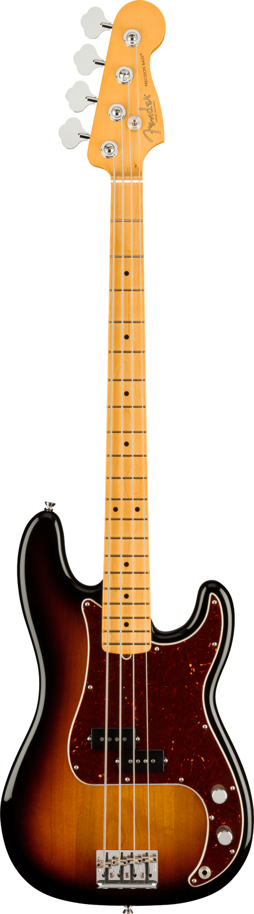 Fender American Professional II Precision Bass Maple Fingerboard 3-Color Sunburst With Case