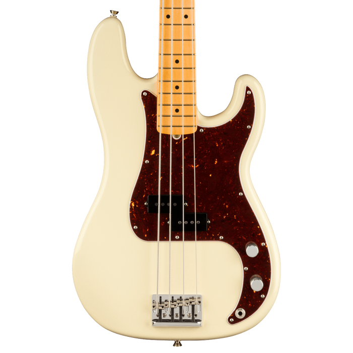 Fender American Professional II Precision Bass Maple Fingerboard Olympic White With Case