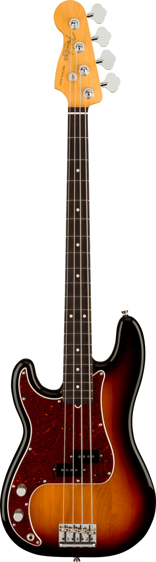 Fender American Professional II Left-Handed Precision Bass 3-Tone Sunburst With Case