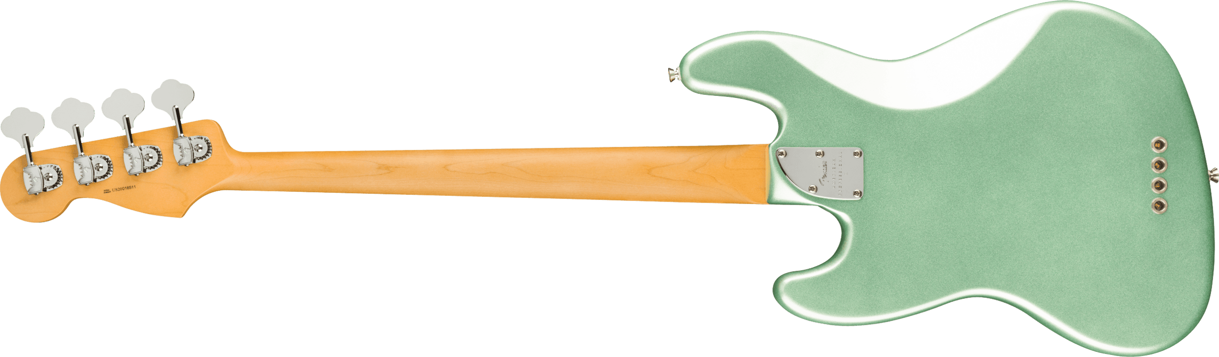 Fender American Professional II Jazz Bass Maple Fingerboard Mystic Surf Green