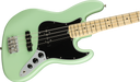 Fender American Performer Jazz Bass Satin Surf Green Maple Fingerboard With Bag