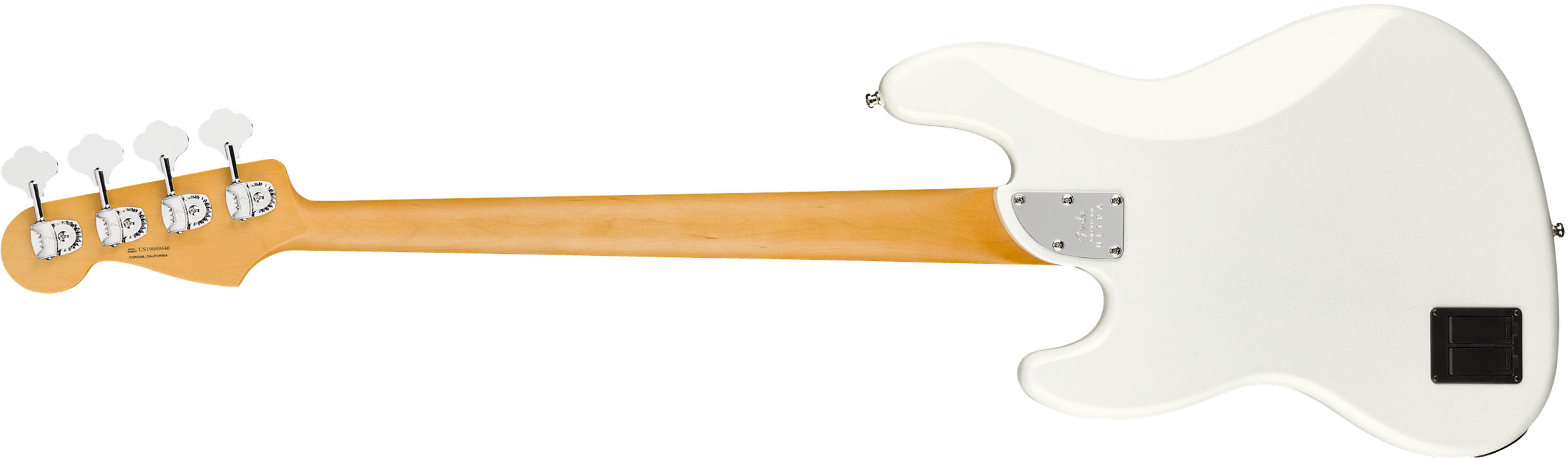 Fender American Ultra Jazz Bass Rosewood Fingerboard Arctic Pearl