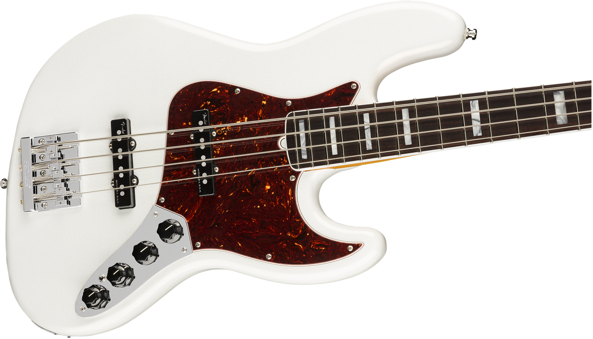 Fender American Ultra Jazz Bass Rosewood Fingerboard Arctic Pearl