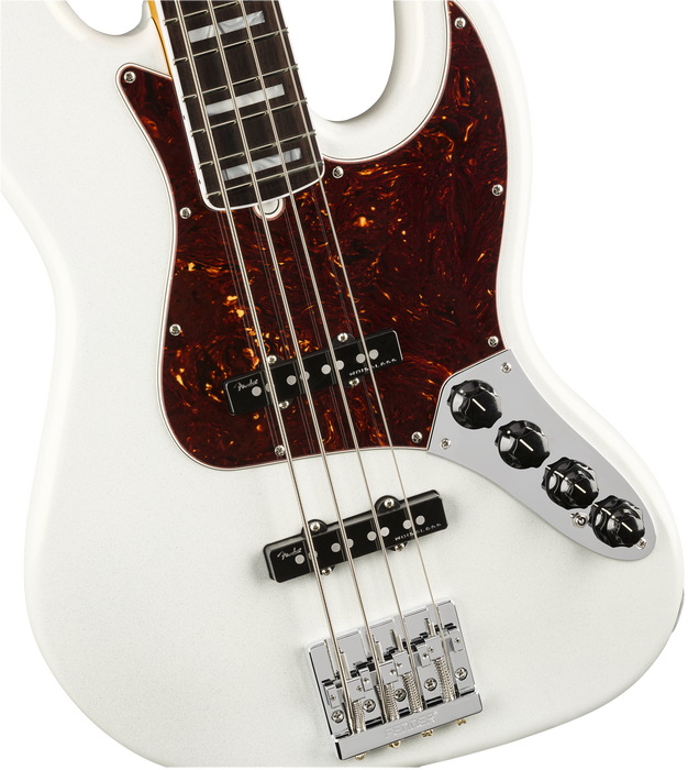 Fender American Ultra Jazz Bass Rosewood Fingerboard Arctic Pearl