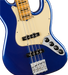 Fender American Ultra Jazz Bass Maple Fingerboard Cobra Blue With Case