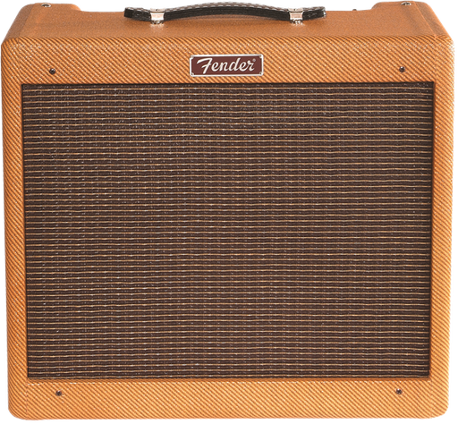 Fender Blues Jr. Lacquered Tweed 1x12 EL-84 Tube Combo Guitar Amplifier