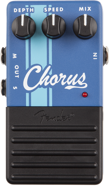 Fender Chorus Pedal Blue