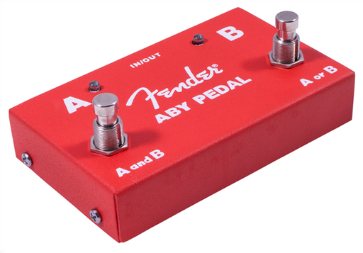 Fender 2-Switch ABY Pedal Red - 234506000