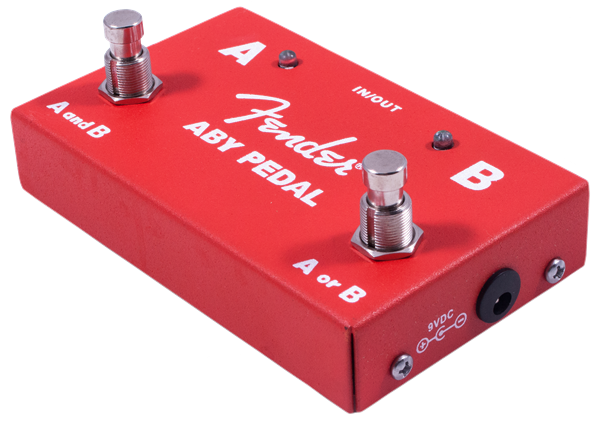 Fender 2-Switch ABY Pedal Red - 234506000