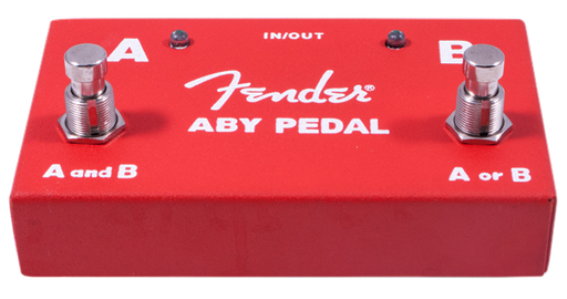 Fender 2-Switch ABY Pedal Red - 234506000