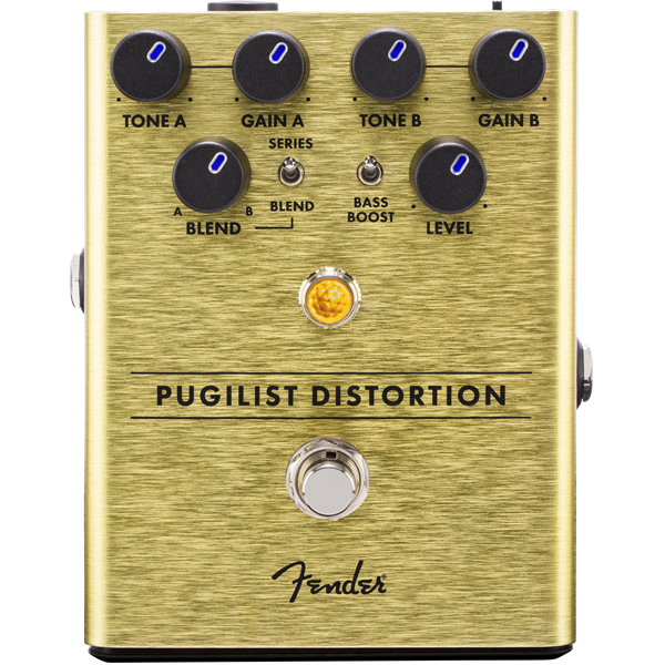 Fender Pugilist Distortion Guitar Effect Pedal