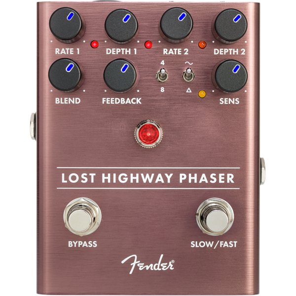 Fender Lost Highway Phaser Guitar Effect Pedal