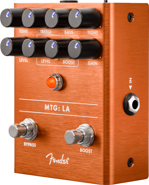 Fender MTG: LA Tube Distortion Guitar Effect Pedal