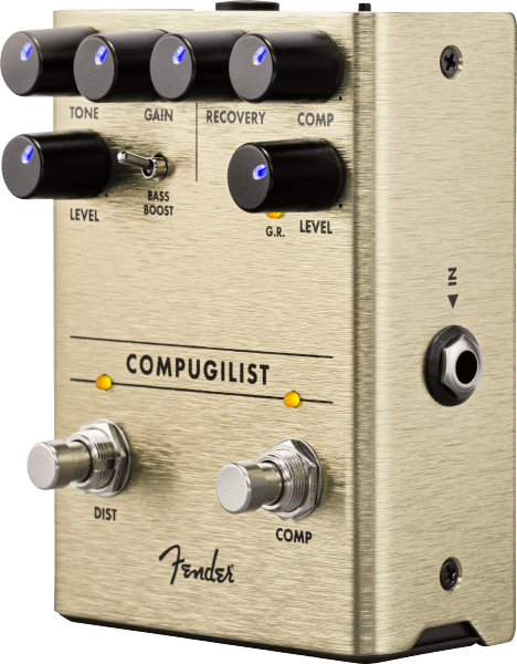 fender compressor pedal Fender Compugilist Compressor/Distortion Guitar Effect Pedal — Truetone Music