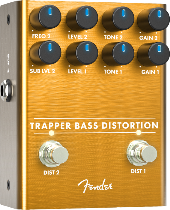 Fender Trapper Bass Distortion Effect Pedal
