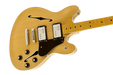 DISC - Fender Starcaster Maple Fingerboard Electric Guitar Natural Finish