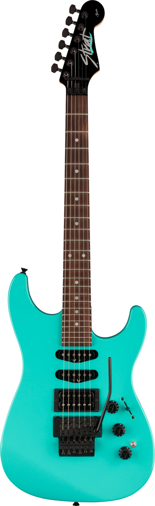 Fender Limited Edition HM Strat Rosewood Fingerboard Ice Blue Electric Guitar