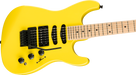 Fender Limited Edition HM Strat Maple Fingerboard Frozen Yellow Electric Guitar