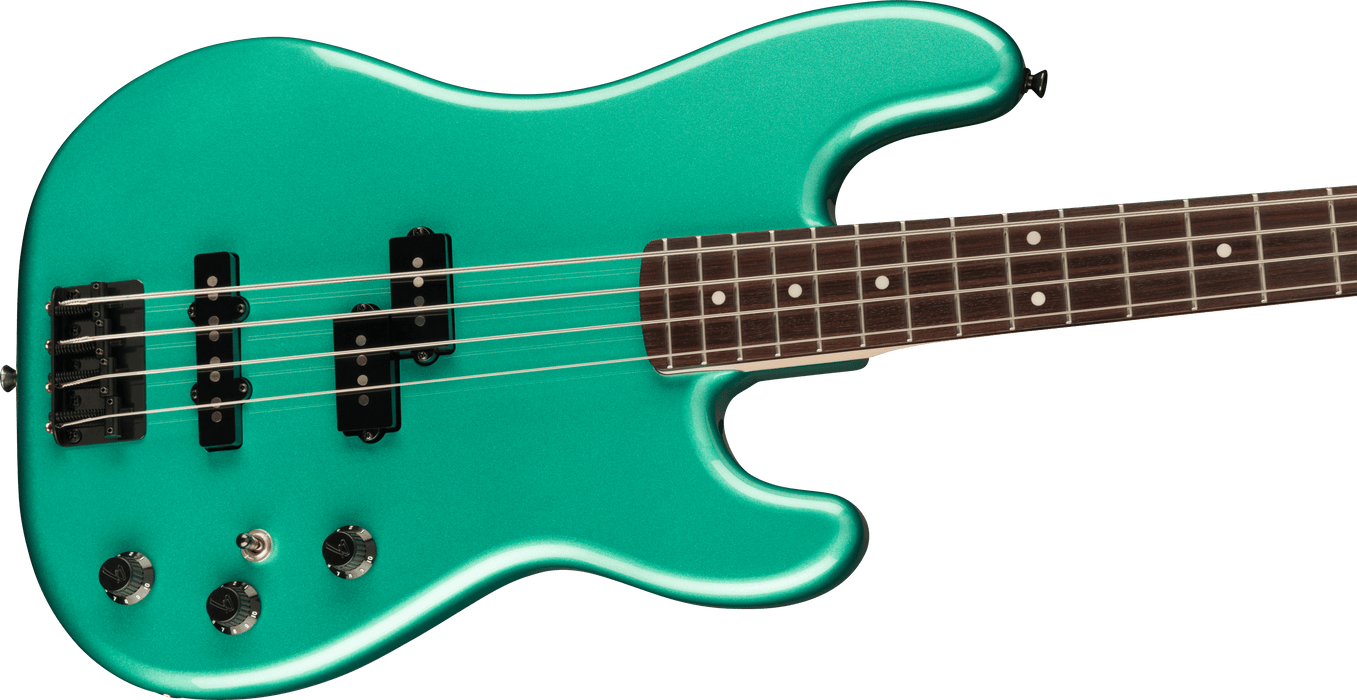 Fender Boxer Series PJ Bass Rosewood Fingerboard Sherwood Green Metallic W Bag