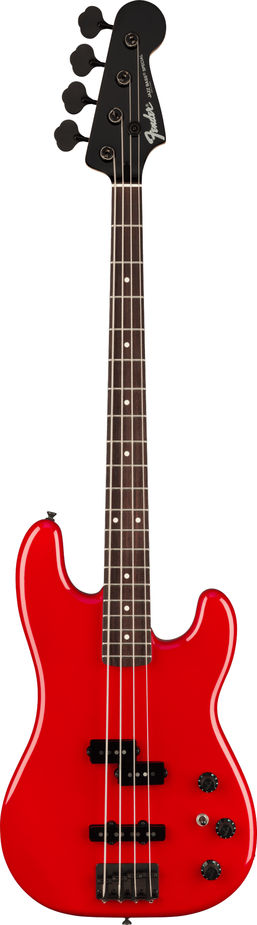 Fender Boxer Series PJ Bass Rosewood Fingerboard Torino Red With Bag