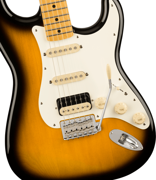 Fender JV Modified '50s Stratocaster® HSS, Maple Fingerboard, 2-Color Sunburst Electric Guitars