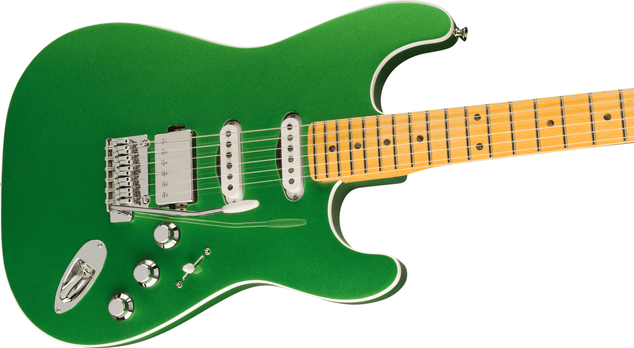 Fender Aerodyne Special Stratocaster HSS Maple Fingerboard Speed Green Metallic With Bag