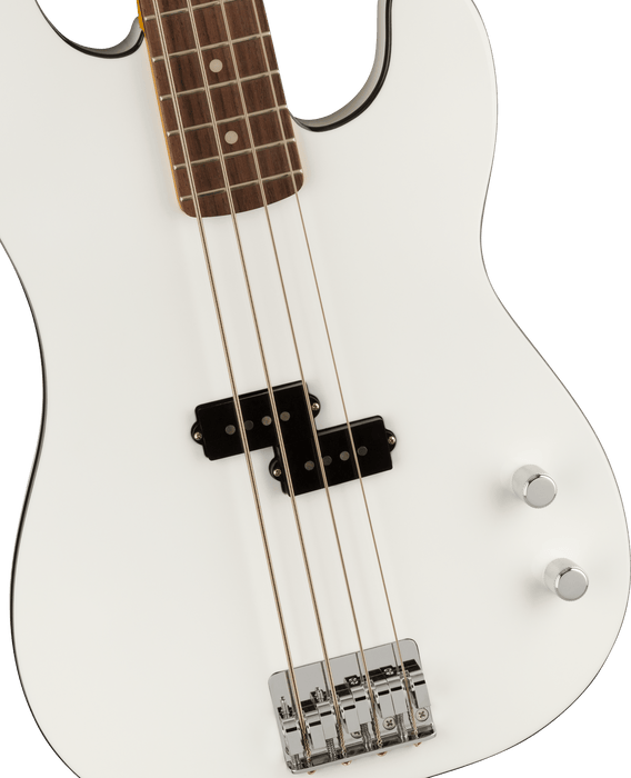 Fender Aerodyne Special Precision Bass Rosewood Fingerboard Bright White With Bag