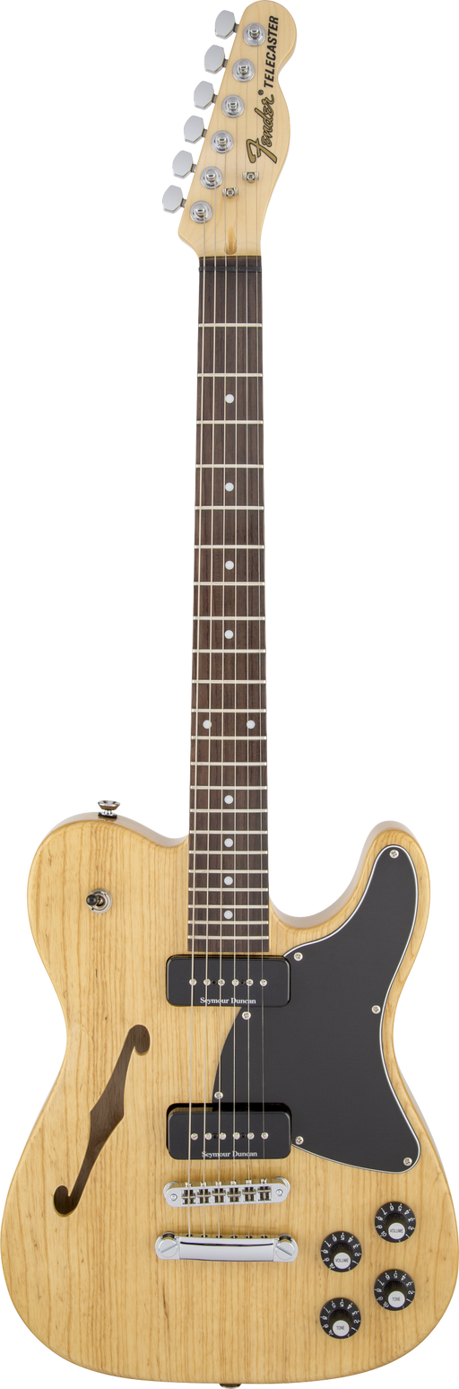 Fender Jim Adkins JA-90 Telecaster Thinline Laurel Fingerboard Natural Electric Guitar