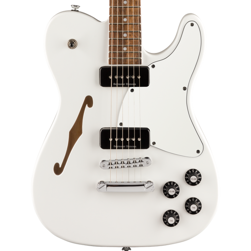 Fender Jim Adkins JA-90 Telecaster Thinline Laurel Fingerboard White Electric Guitar