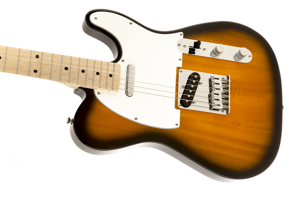 Squier Affinity Series Telecaster Maple Fingerboard 2-Color Sunburst Electric Guitar