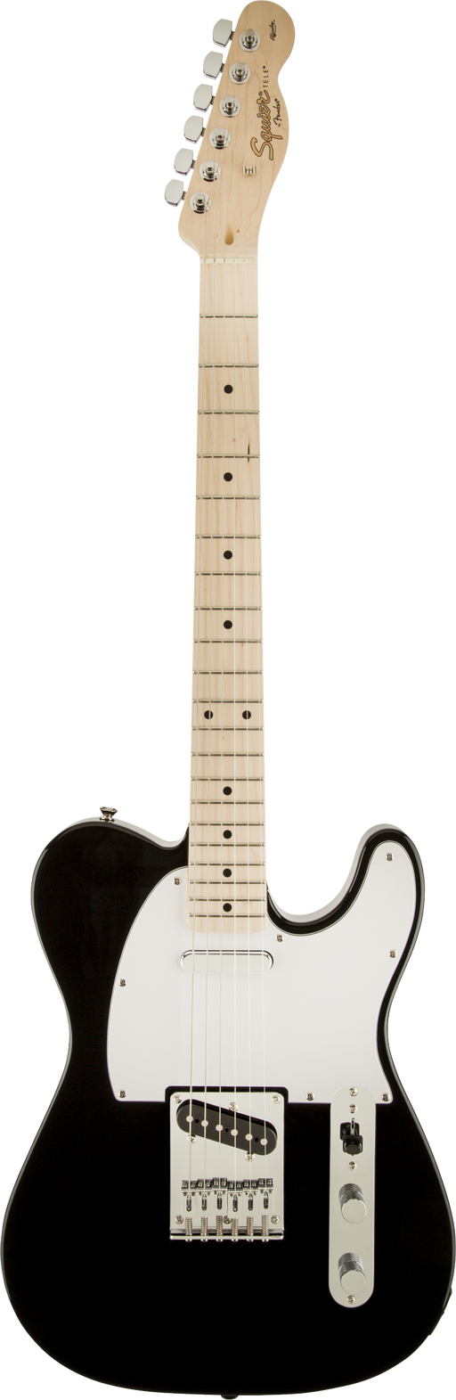 Squier Affinity Series Telecaster Maple Fingerboard Black Electric Guitar