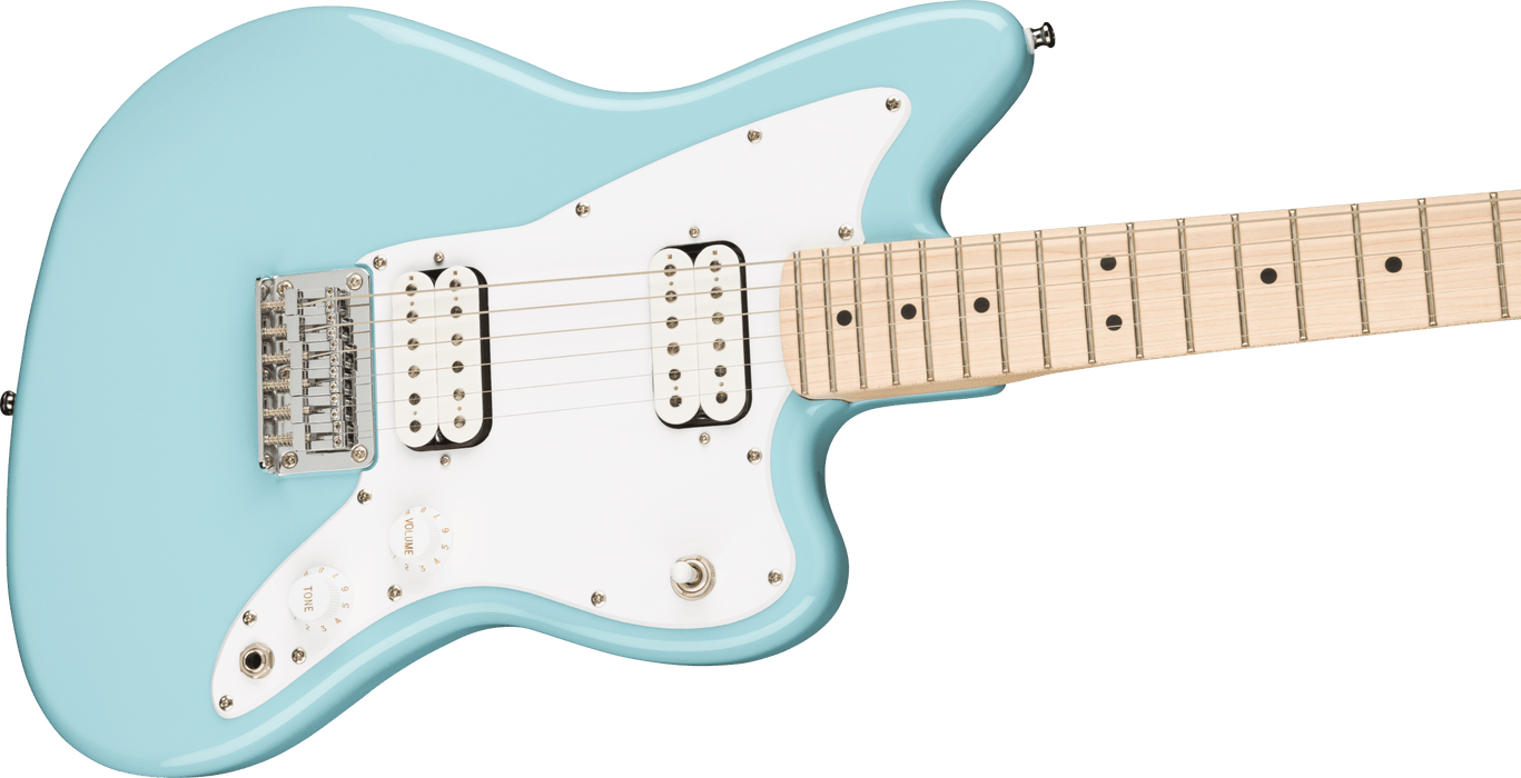 Squier Mini Jazzmaster HH Maple Fingerboard Daphne Blue Electric Guitar