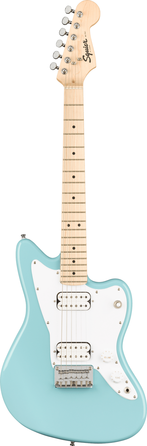 Squier Mini Jazzmaster HH Maple Fingerboard Daphne Blue Electric Guitar