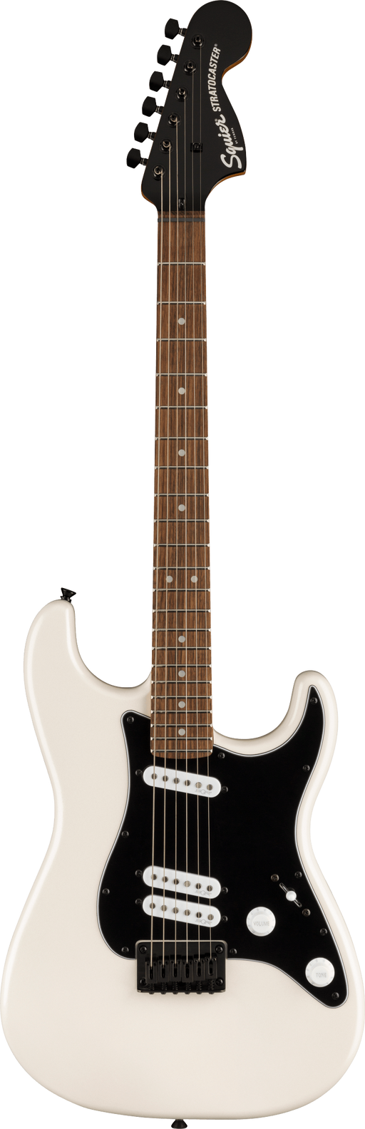 Squier Contemporary Stratocaster Special HT Laurel Fingerboard Black Pickguard Pearl White Electric Guitar